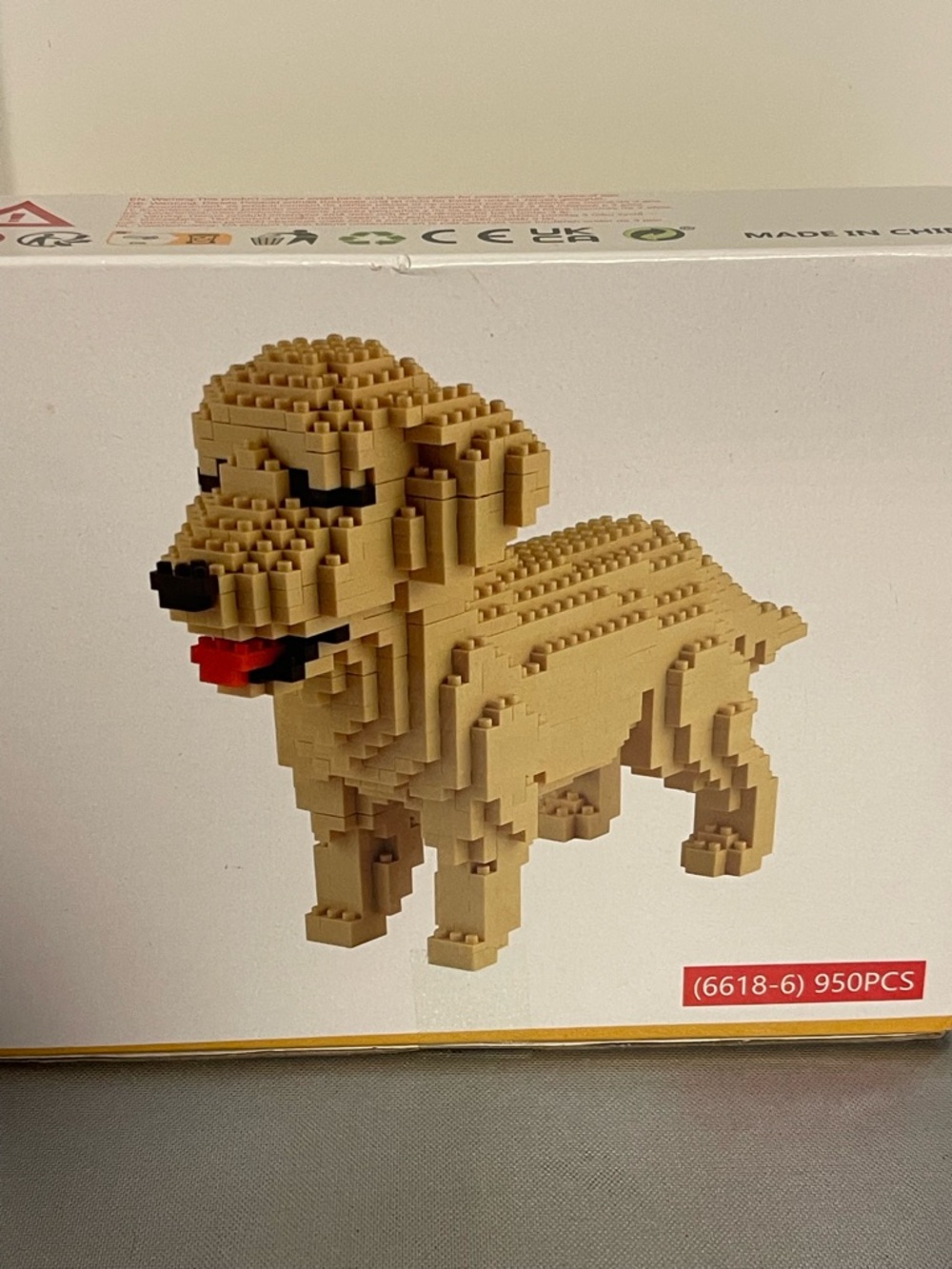Larcele Corgi Dog Micro Block-Build Set (6618-6) 950Pcs 12+ NIP Sealed